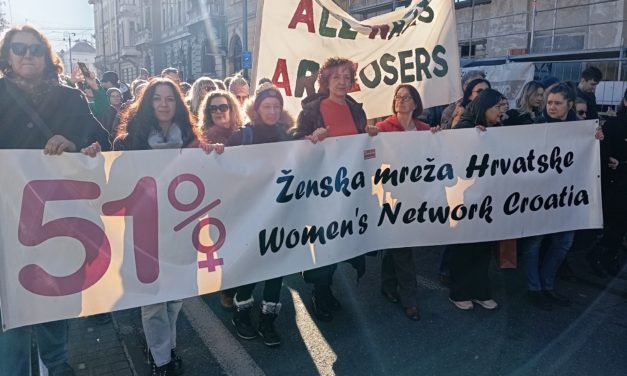 Ženska mreža Hrvatske sudjeluje u prosvjedu protiv fašizma